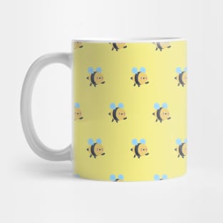 Honey bee all over print kids Mug